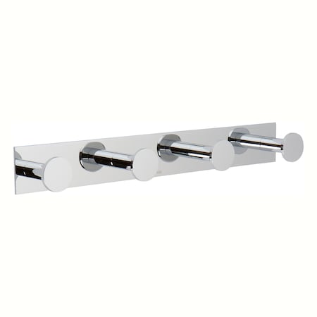 Ginger Quadruple Robe Hook in Polished Chrome 2810Q/PC